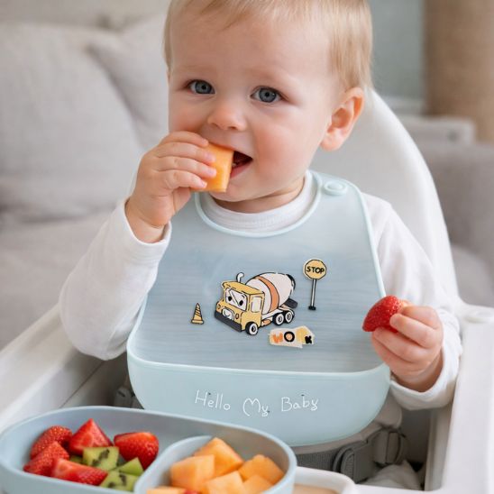 Bavoir en silicone - Imperméable design mignon Hello My Baby