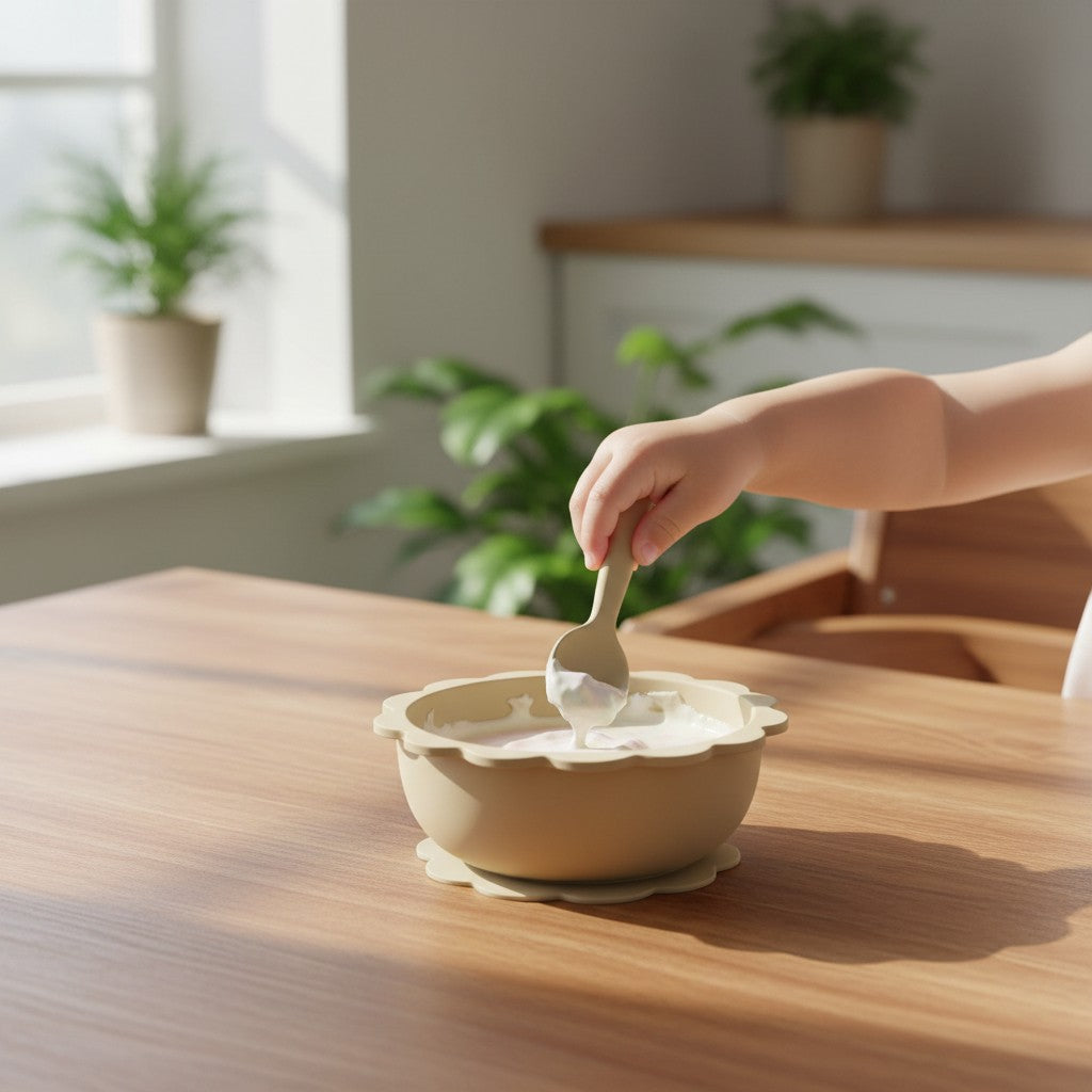 Bol bébé pour apprendre à manger seul avec autonomie – Bébé-Miam™