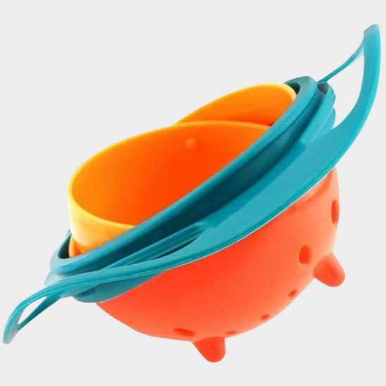 Bol bebe anti-renversement 360° design lion coloré Bébé-Miammiam