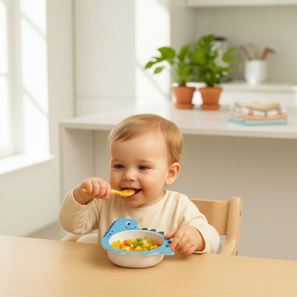 bol enfant dinosaure sans BPA en plastique alimentaire – Bébé-Miam