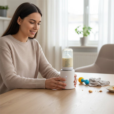 Chauffe biberon multifonction compatible biberons et pots