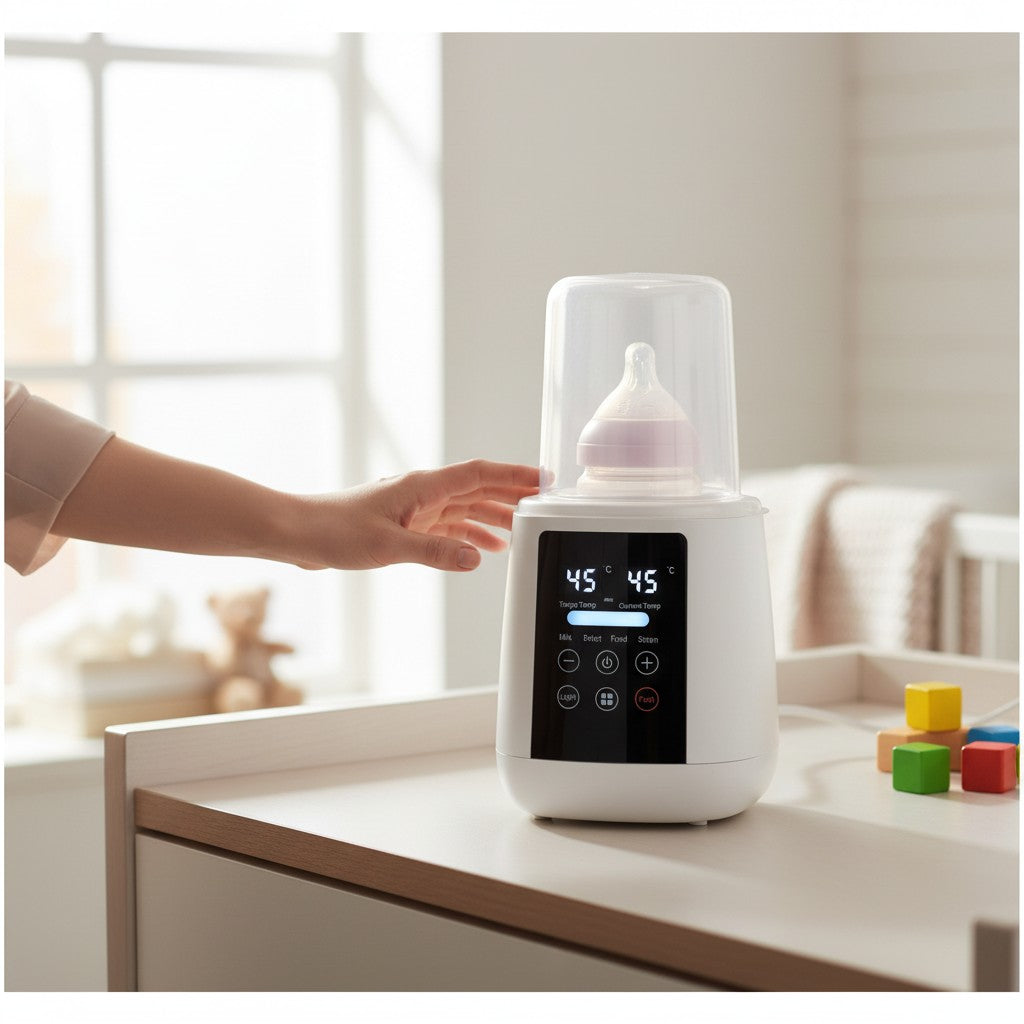 Chauffe biberon multifonction chauffe et maintien au chaud