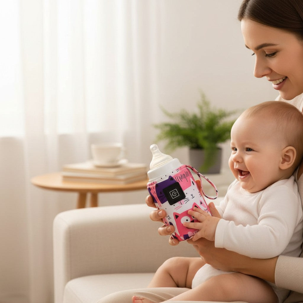 Chauffe biberon universel compact pour biberons de toutes tailles