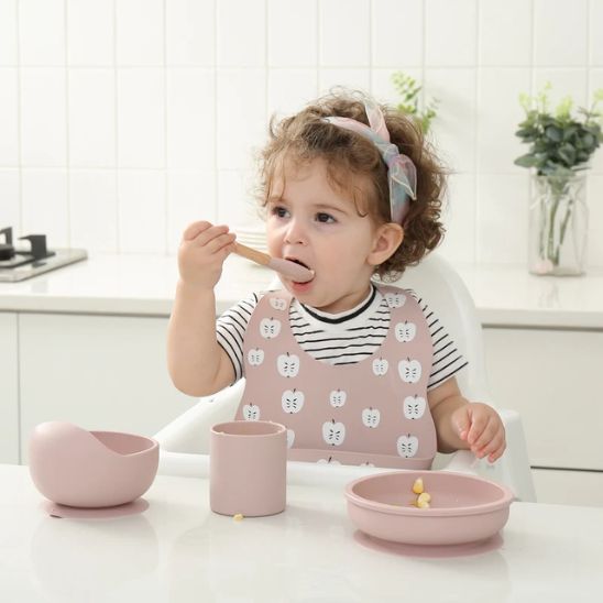 Cuillère bébé silicone set Harmonie – Bébé-Miam™