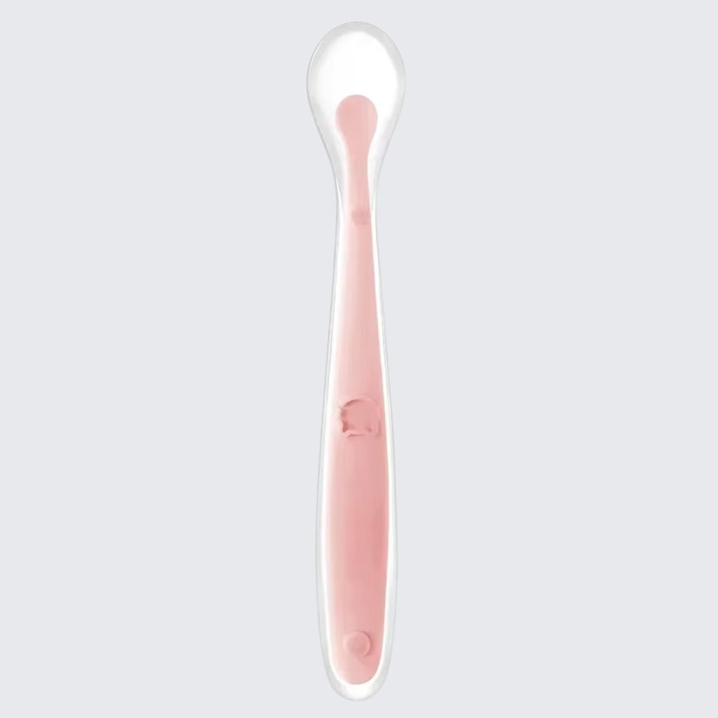 Cuillere silicone bebe hypoallergénique pour nourrisson