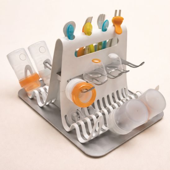 Sèche biberon pliable gain de place idéal pour petite cuisine ou voyage