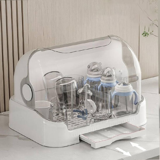 Egouttoir biberon & rangement fabriqué en PP et ABS durables et sécurisés
