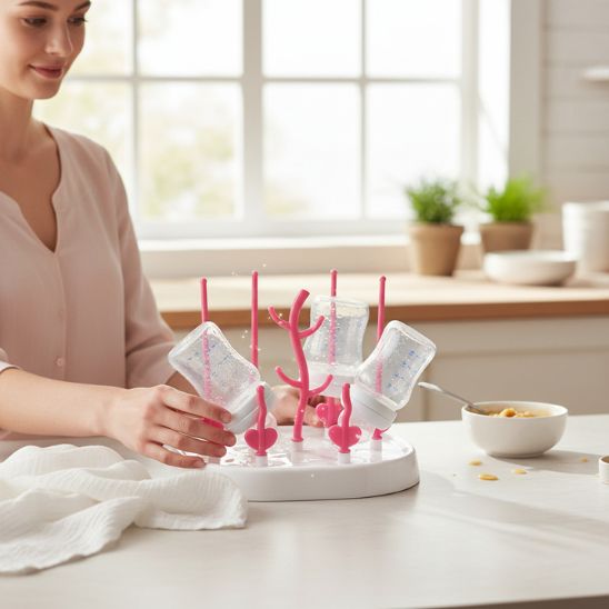 Égouttoir biberon assurant un séchage optimal pour une hygiène parfaite au quotidien