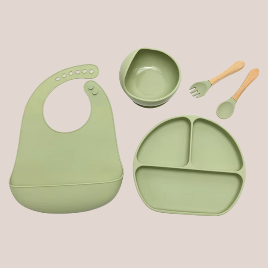 Meilleur coffret repas bébé Bébé Miam – Assiette ventouse antidérapante
