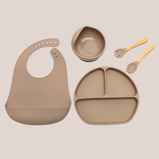 Meilleur coffret repas bébé Bébé Miam – Bol ventouse et couverts ergonomiques