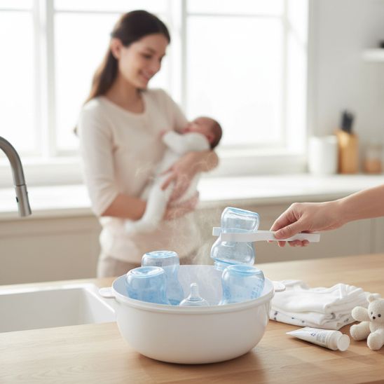 Sterilisateur biberon en matériau PP sans BPA
