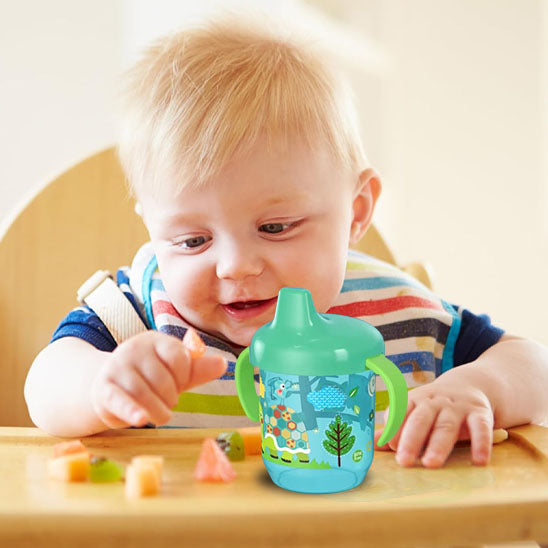 tasse bébé motif lion avec double poignées