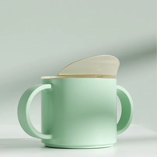 Verre bébé antirenversement ergonomique pour apprentissage de la boisson Bébé-Miam™